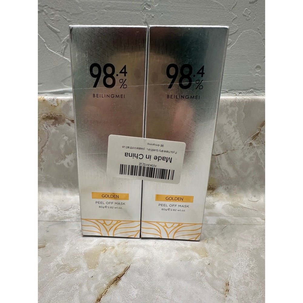 BEILINGMEI 98.4 Golden Peel‎ Off Mask 80g 2.82 oz Pack of 2